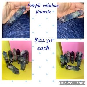 They are purple Flourite towers they are good with home energy